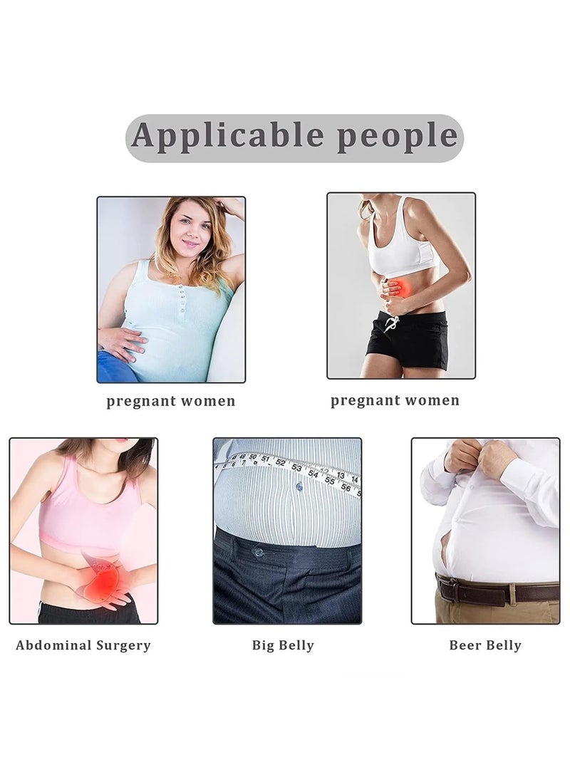 Suntown حزام الحمل للسيارة، منظم حزام الأمان للحمل، الراحة والحرية لبطن الأم، حزام وسادة المقعد للنساء يحمي البطن، يمنع ضغط البطن - Image 5