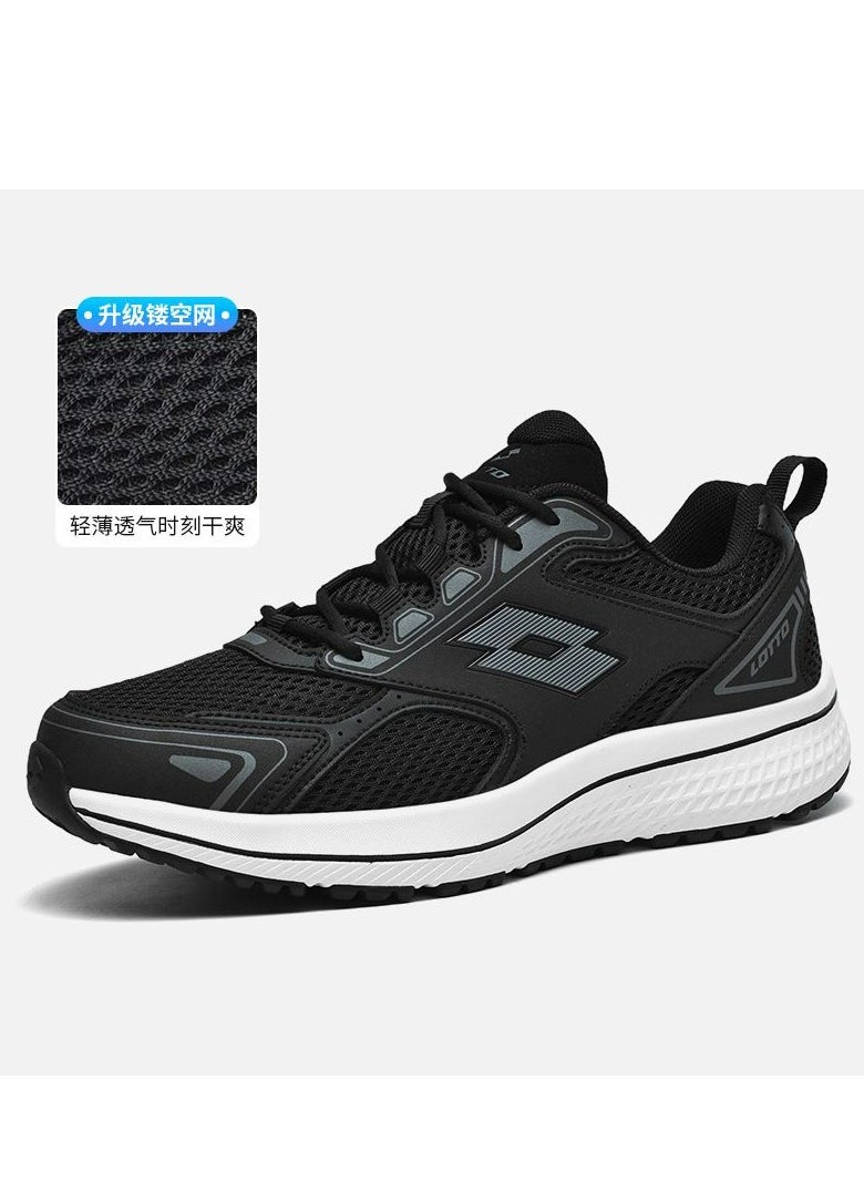LOTTO Breathable Mesh Shock-Absorbing Running Shoes, Soft Soled Sports Shoes  - Image 1