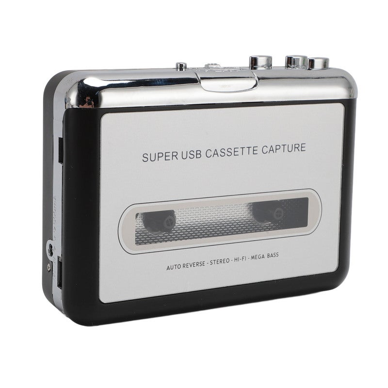 إزكاب محول كاسيت USB إلى MP3 محول أشرطة محمول - جهاز USB 2.0 للتوصيل والتشغيل لحفظ الأشرطة القديمة في ملفات MP3 رقمية - Image 3