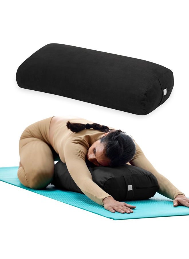 Gaiam Yoga Bolster Rectangular Meditation Pillow - Image 1