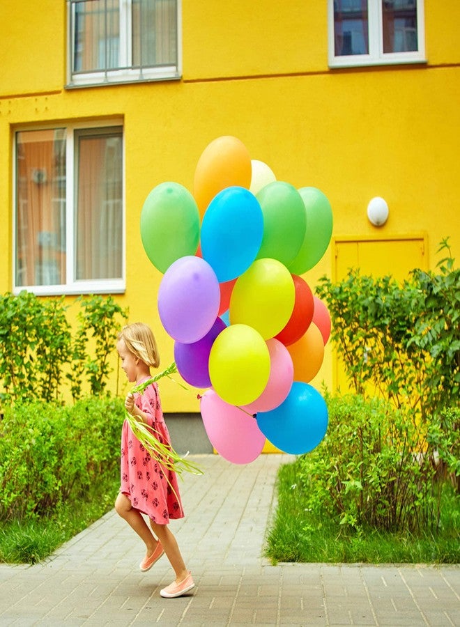 Neo LOONS 100 pcs 5" Standard Assorted Mix Color Premium Latex Balloons Great for Kids, Adult Birthdays, Weddings, Receptions, Baby Showers, Water Fights, or Any Celebration - Image 3