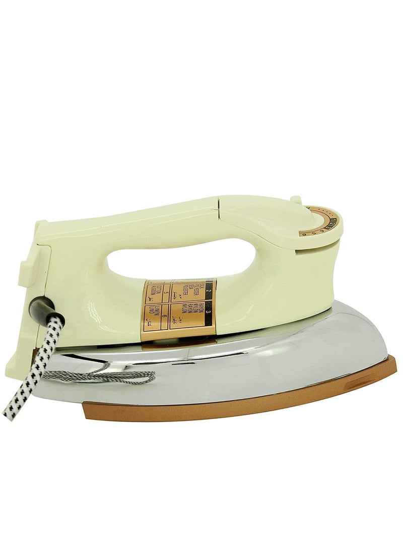 REFURA Automatic Heavy Iron With Non-Stick Golden Teflon Soleplate & Adjustable Thermostat Control | Indicator Light | 2.3 kg 1200 W RE-122 - Image 2