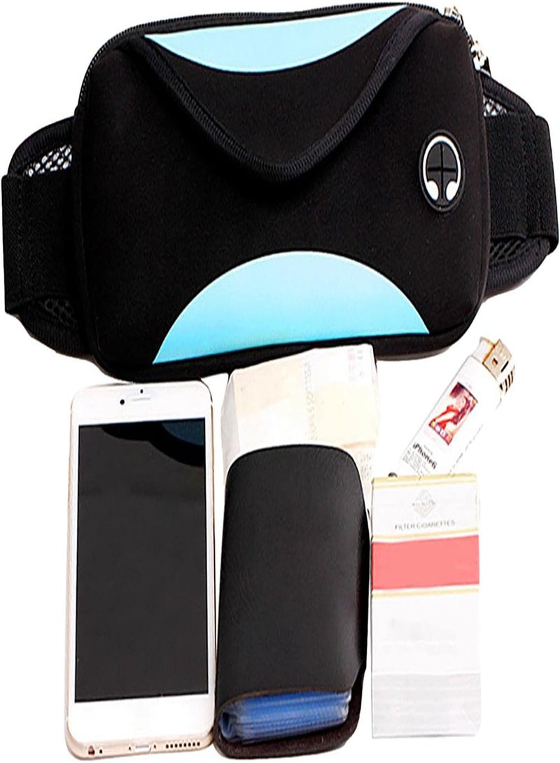 GGOOT Waist Bag Belt | Men's and Women's Sports Fitness Running Pack | Casual Hands-Free Wallets Waist Pack Phone Bag Carrying All Phones  - Image 1