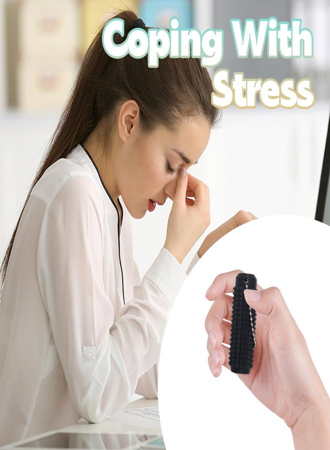 XNJAMG 3pcs Little Ouchies Fidget Toys,Pain Stim Fidget Toy Reduce Stress for Adults,Anxiety Relief Pain Stim,Spiky Fidget Keychain for Anxiety and Stress Reduction,Novelty Gifts for Friends - Image 5