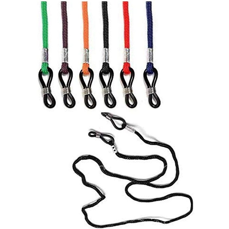 Diy Crafts CTDIYHI57623 Items Glasses Chains Lanyards Cloth Match Coloful Glasses Neck Strap Spectacles Cord for All Spectacles Pack of 25 for Women Multicolor - Image 2