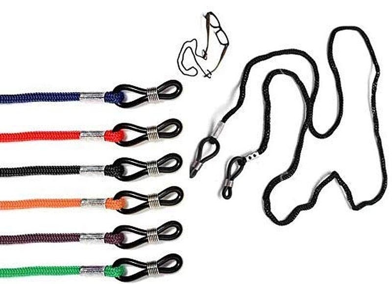 Diy Crafts CTDIYHI57623 Items Glasses Chains Lanyards Cloth Match Coloful Glasses Neck Strap Spectacles Cord for All Spectacles Pack of 25 for Women Multicolor - Image 3