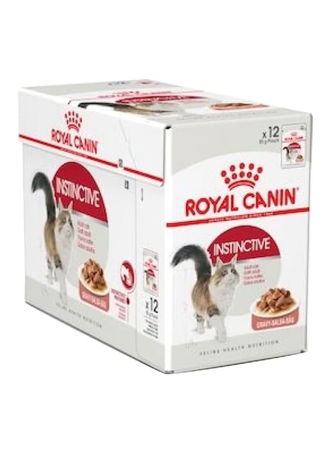 رويال كانين طعام رطب للقطط من رويال كانين، بالغ، لحم بقري، 12x 85جرام - Image 1
