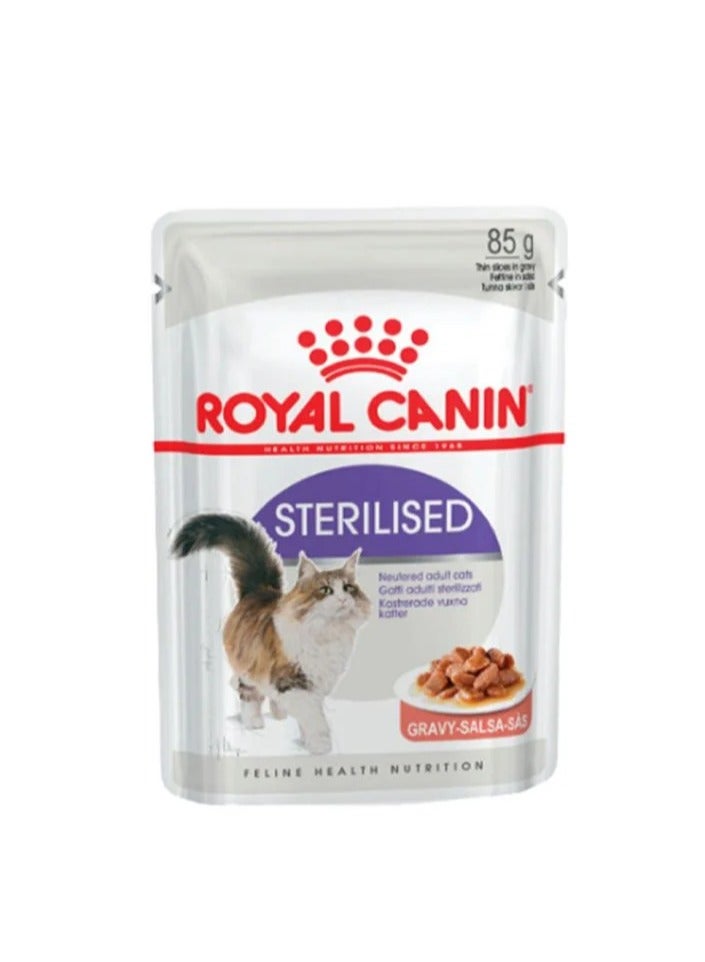 رويال كانين طعام رطب للقطط من رويال كانين، بالغ، لحم بقري، 12x 85جرام - Image 2