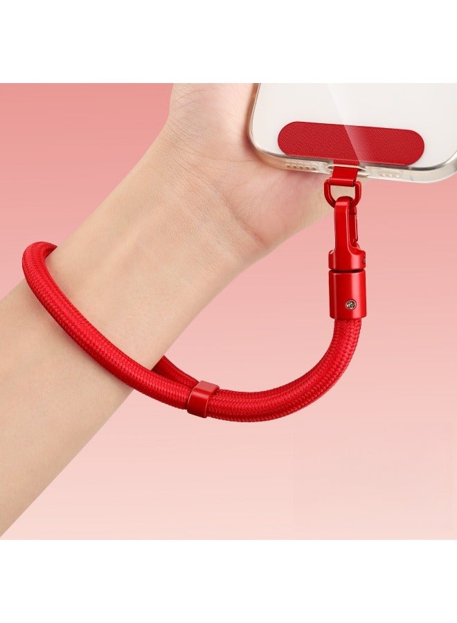 Universal Cell Phone Wrist Strap Lanyard, Adjustable Nylon Phone Lanyard with Detachable Tether Tab - Image 1