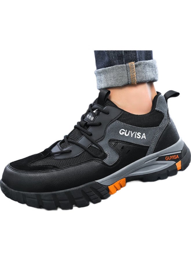 WELDON Safety Shoes For Men, Summer Breathable, Anti-Smashing, Anti-Puncture, Wear-Resistant, 10Kv Insulated Work Site Safety Shoes 1109Kv 43 - Image 3