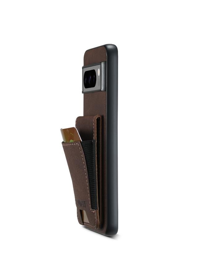 Suteni Case For Google Pixel 6a H03 Litchi Leather Card Bag Stand Back Phone Case - Image 4