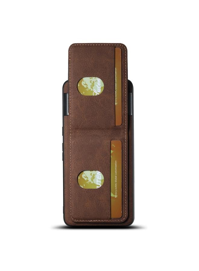 Suteni Case For Google Pixel 6a H03 Litchi Leather Card Bag Stand Back Phone Case - Image 5