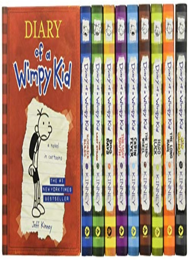 Diary Of A Wimpy Kid Box by Jeff Kinney Hardcover 