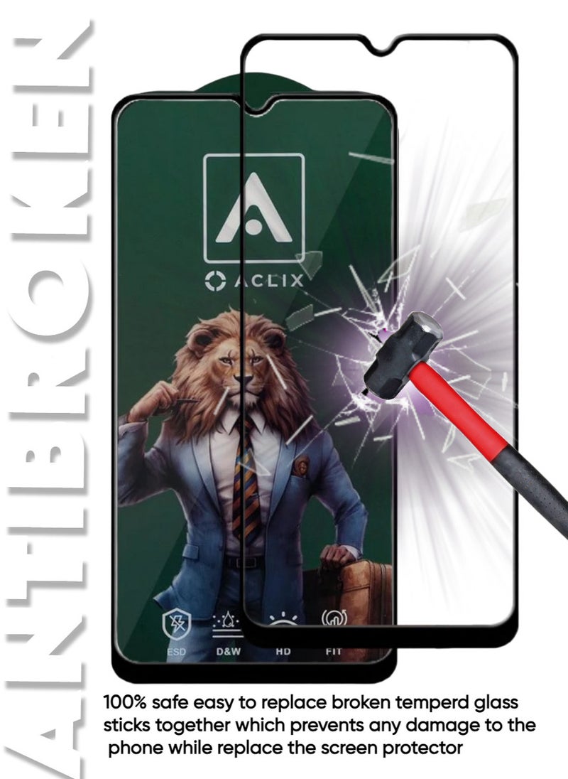 ACLIX 5 Pieces Antistatic ESD Dustproof Premium Quality High Definition Tempered Glass Screen Protector Designed For Samsung Galaxy A15 - Image 2