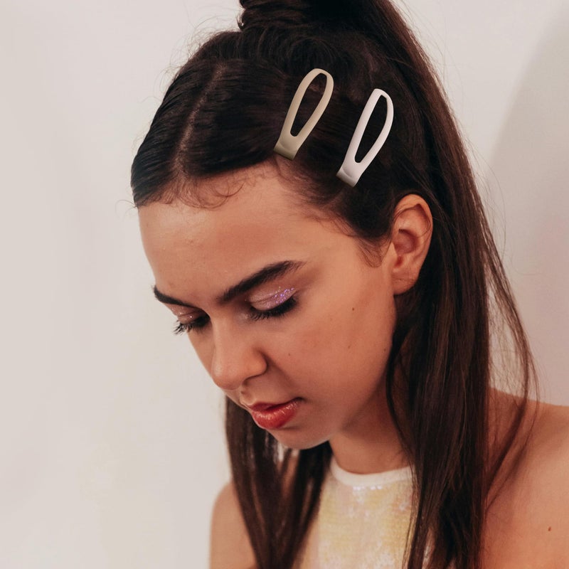 Cptots 16 PCS Snap Hair Clips Metal Barrettes for Women Non Slip Barrettes for Thick and Thin Fine Hair,Matte Black Brown Beige,2.36 x 0.43 Inches. - Image 4