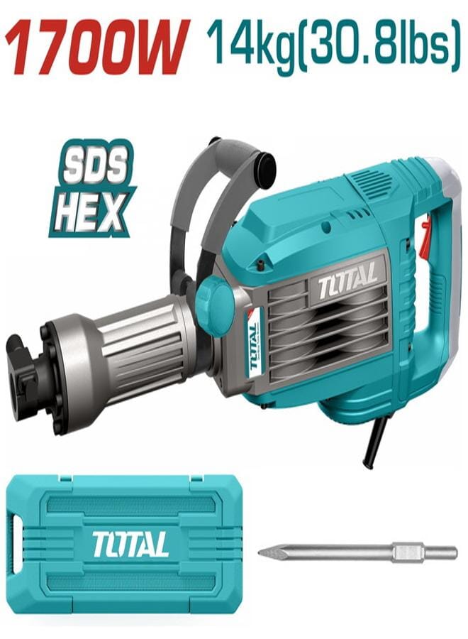 TOTAL Total Hammer Breaker 1700W  45J 16Kg Th215456 - Image 1