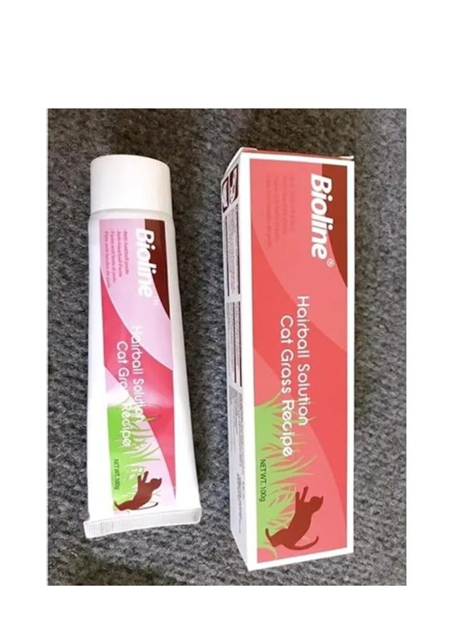 Bioline Anti-Hairball Formula-Gentle Aid for Feline Digestion (100g) - Image 2