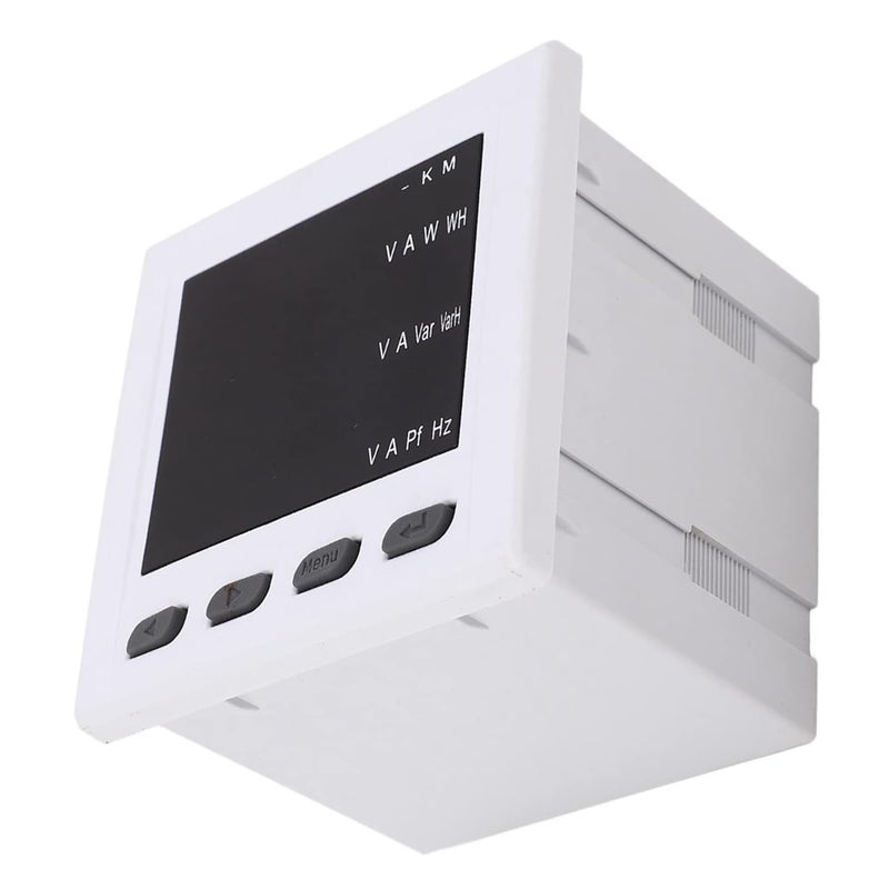 RS 485 MODBUS RTU Communication and 4 Channel Analog Output DC 0 20mA - 96 UIF Multi Function Meter for 3 Phase Systems - Measures Voltage Amperage and Frequency - with LED Display - Image 4