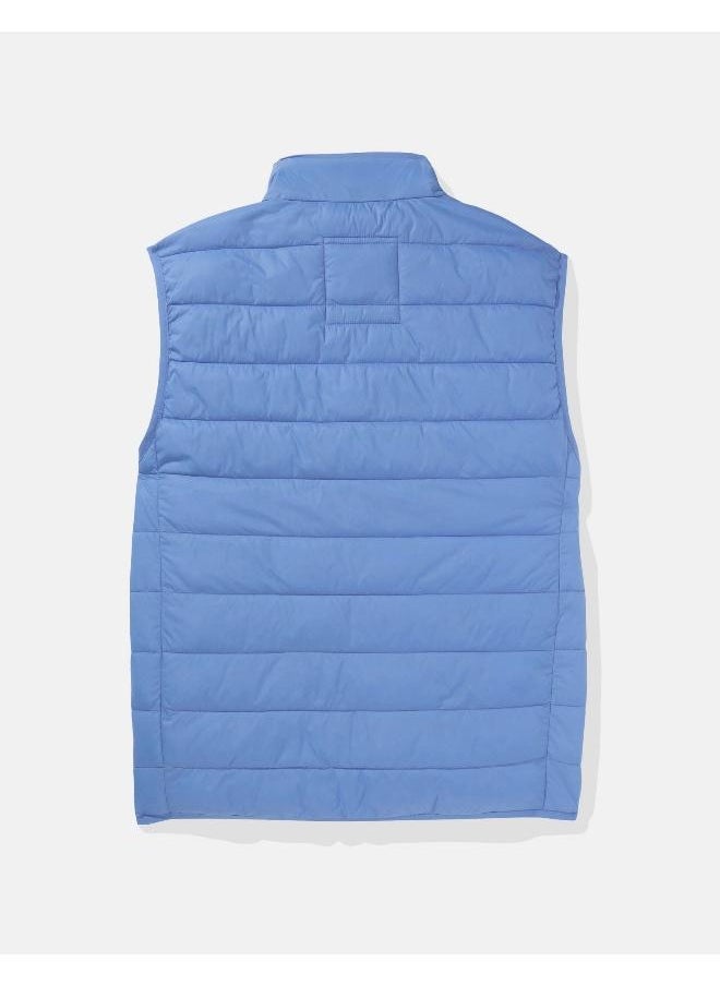 American Eagle Zip Through Puffer Vest  - Image 4