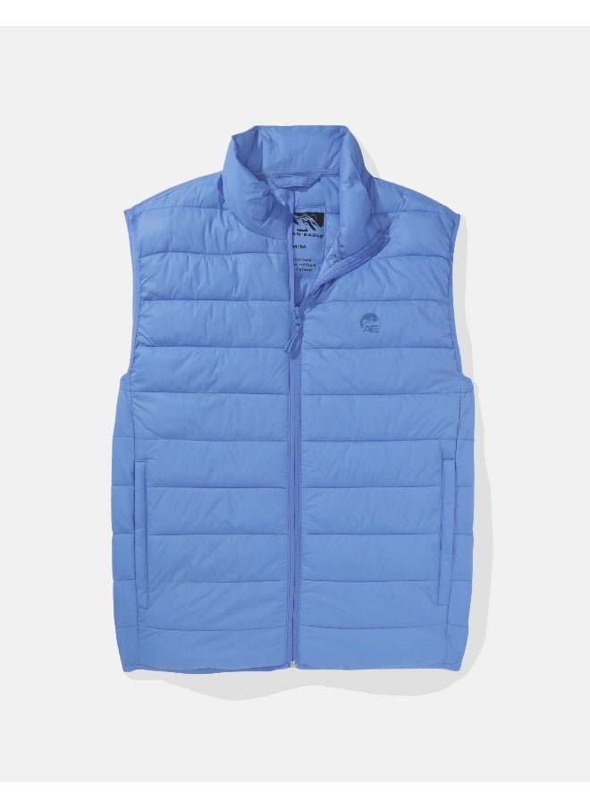 American Eagle Zip Through Puffer Vest  - Image 3