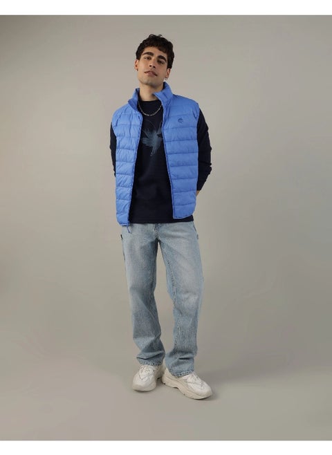 Zip Through Puffer Vest