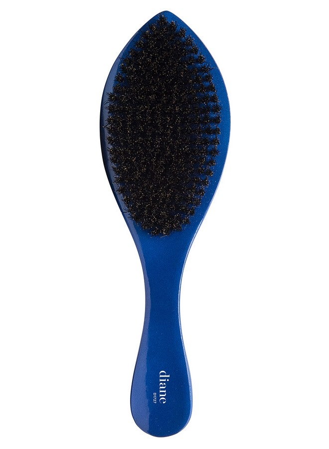 Diane Iane Prestige 100% Medium Boar Bristle Curved Oval Wave Brush D1727 - Image 1