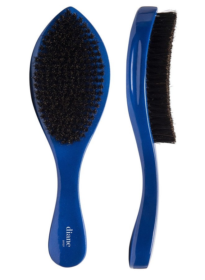Diane Iane Prestige 100% Medium Boar Bristle Curved Oval Wave Brush D1727 - Image 3