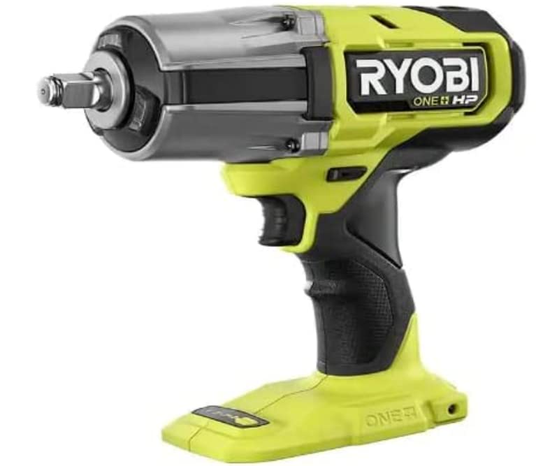 RYOBI - ONE+ HP 18V Brushless Cordless 4-Mode 1/2 in. High Torque Impact Wrench (Tool Only) - PBLIW01B - Image 1