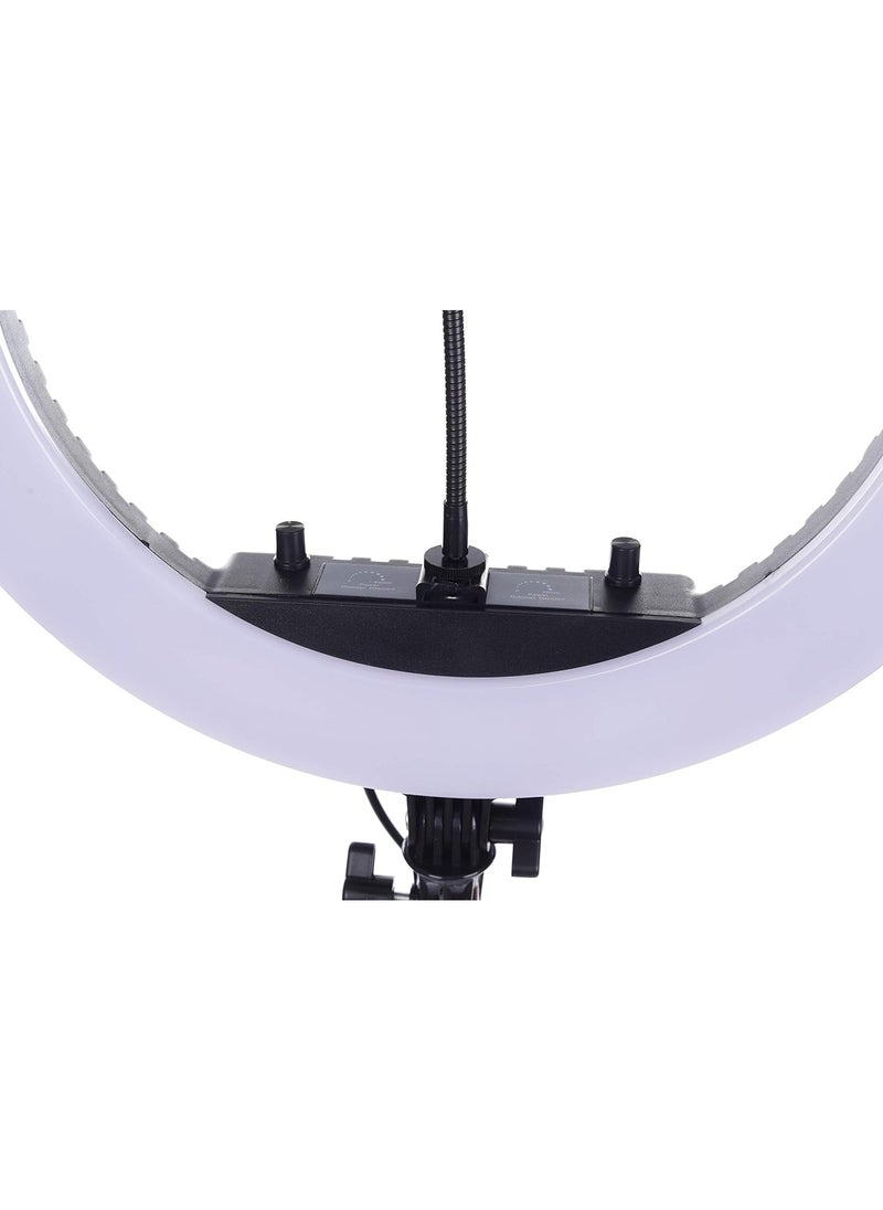 HQ - HQ-18  18inch Live Stream Led Soft Ring Light With 360 Degree Rotation Mobile Holder Bag And 2.1 Meter Stand - Image 1