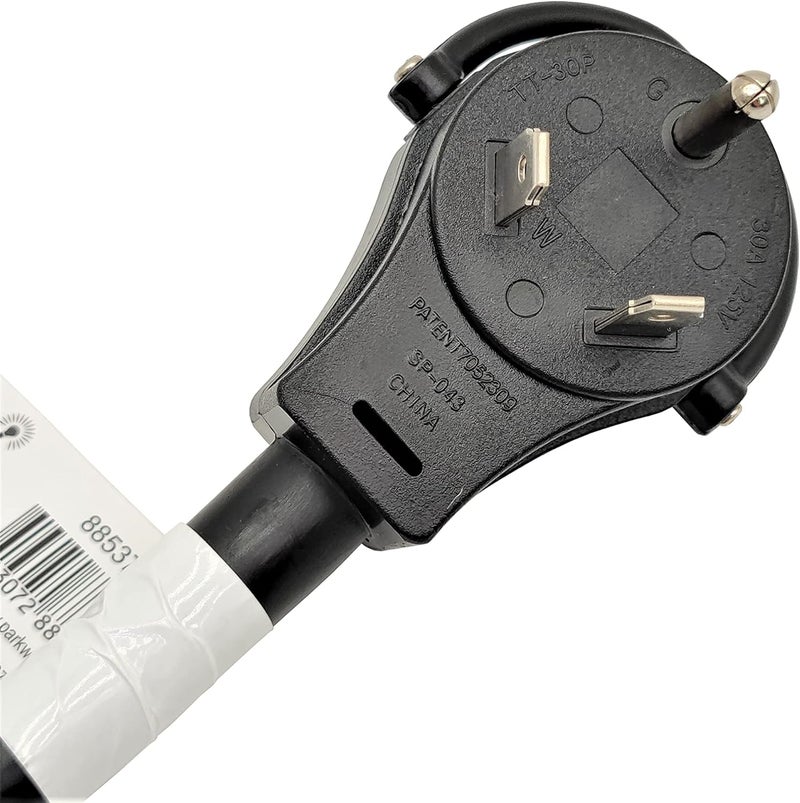 Park World كابل محول بارك وورلد 885378 EV NEMA TT-30P إلى 14-50R (1.5 قدم) - للاستخدام مع EV أو تسلا - Image 2