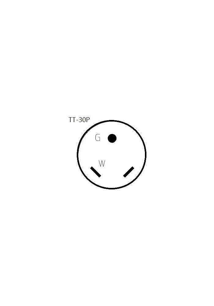 Park World كابل محول بارك وورلد 885378 EV NEMA TT-30P إلى 14-50R (1.5 قدم) - للاستخدام مع EV أو تسلا - Image 3