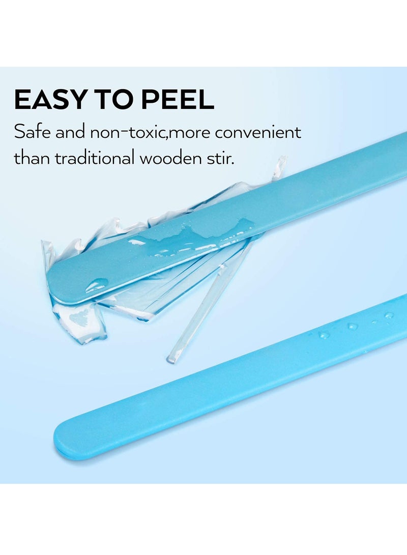 KASTWAVE Silicone Measuring Cups, 250 and 100 ml Resin Mixing Cups Stirring Sticks Pipettes for Epoxy Mixing, Molds, Jewelry Making, Waxing, DIY Crafting Tools with Easy to Clean Finger Grips - Image 5