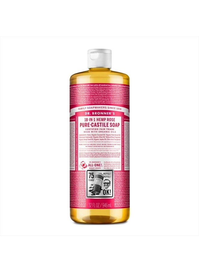 Dr. Bronner's Dr Bronner Soap Liq Rose