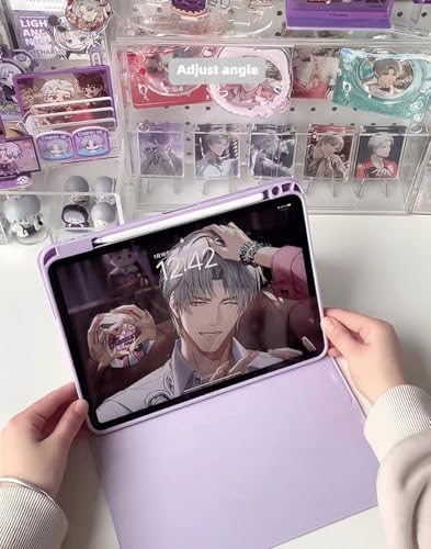 AnMengXinLing Keyboard Case for iPad Pro 11 2022/2021/2020, Case for iPad Pro 11 4th/3rd/2nd Generation with Keyboard and Pencil Holder Magnetically Detachable Wireless Keyboard, Pink - Image 5