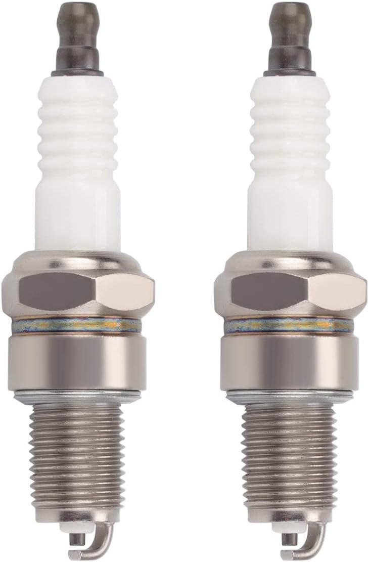 Hipa BPR6ES Spark Plug for NGK 7131 Torch F7RTC MTD 951-10292 951-10292A 751-10292 Honda 98079-56846 Champion RN9YC RN10YC (Set of 2) - Image 1