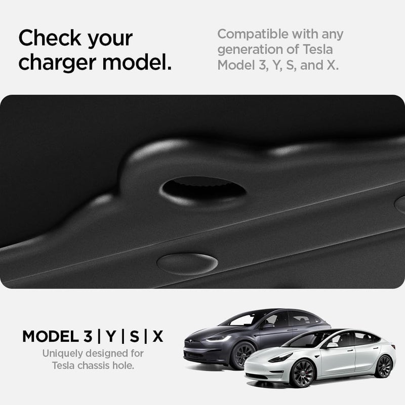 Spigen Tesla Model 3 2023, 2024 Highland and Model Y Lifting Jack Pads - 4 Packs, Carbon Edition with Storage Case - Image 2