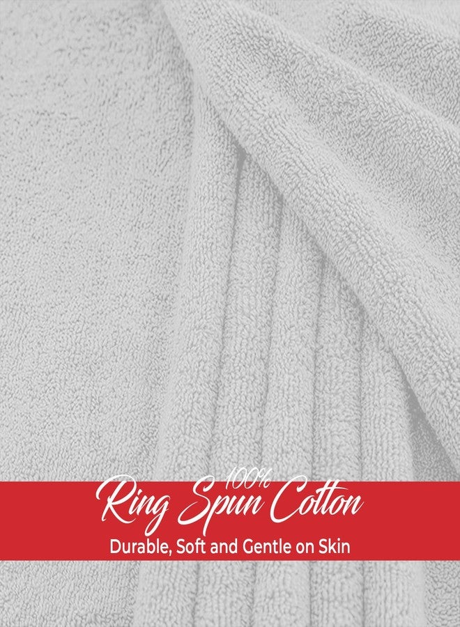 RIVERSIDE Pack of 1 Jumbo Bath Sheet 40 x 80 Inches - Extra Large Bath Towel, Super Soft & Highly Absorbent, 100% Cotton Quick Dry, Perfect to Wrap Yourself in - White - Image 5