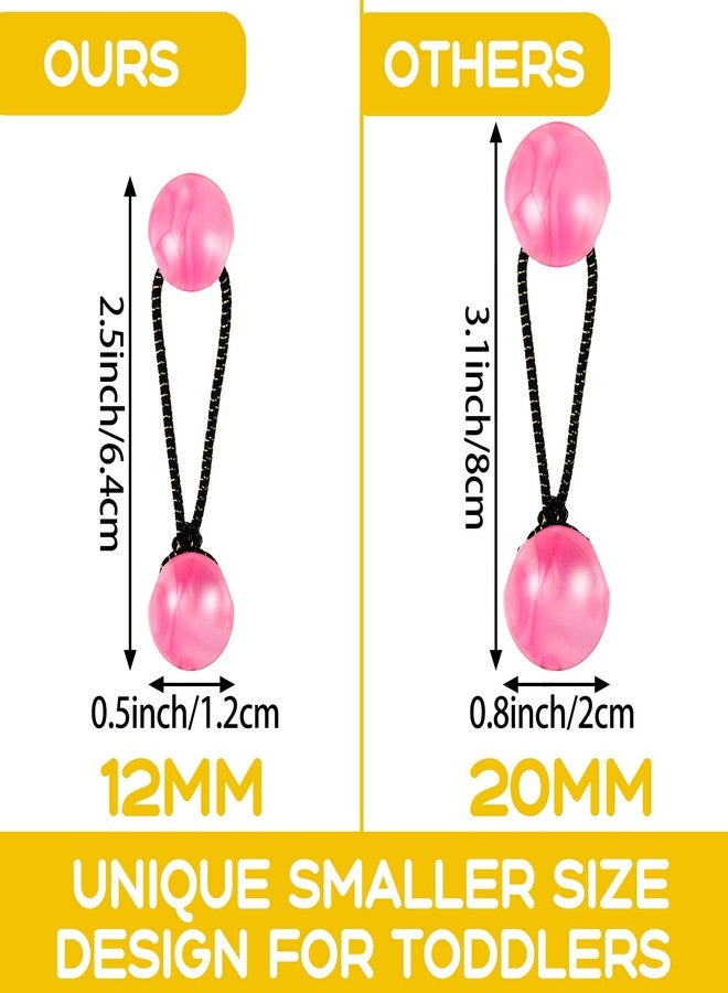 JenPen 60 Pieces Hair Ties Balls Ponytail Holders Colorful Twin Bead Ponytail Balls 80s 90s Elastic Hair Accessories for Baby Kid Children Girls Women (Multicolor,12mm) - Image 3