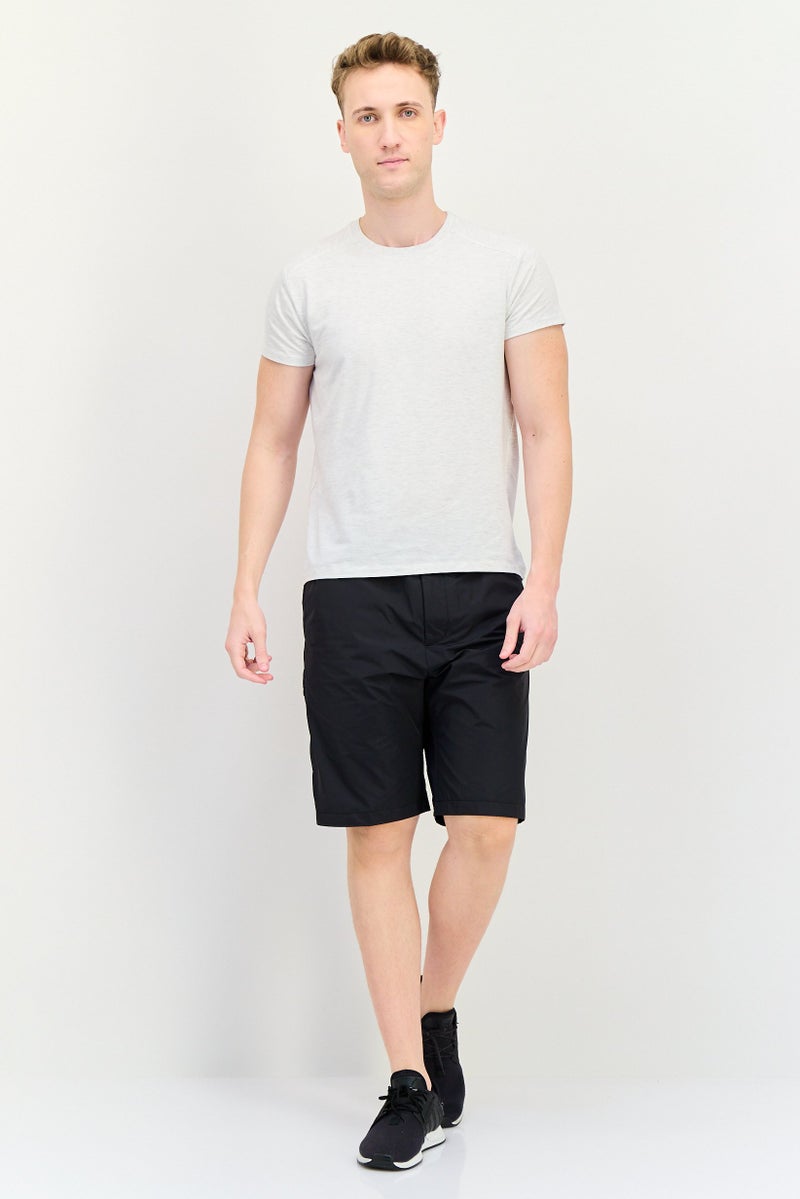 asics Men Sportswear Fit Outdoor Shorts, Black - Image 3