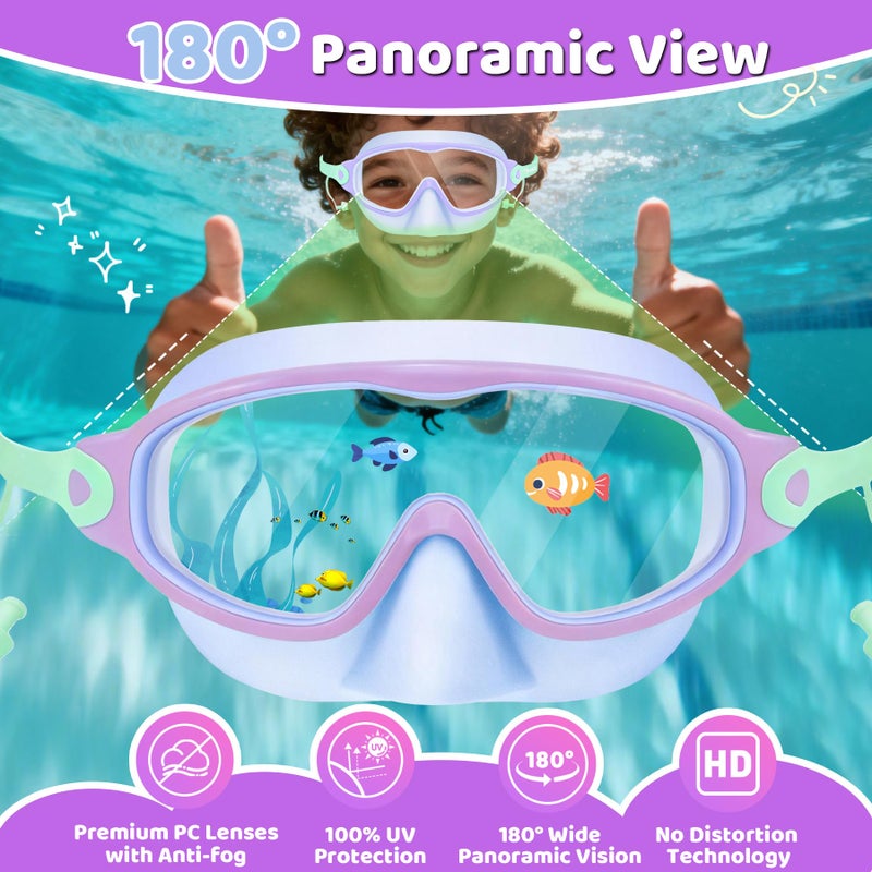 Vvinca Kids Swim Goggles US322 - Image 4