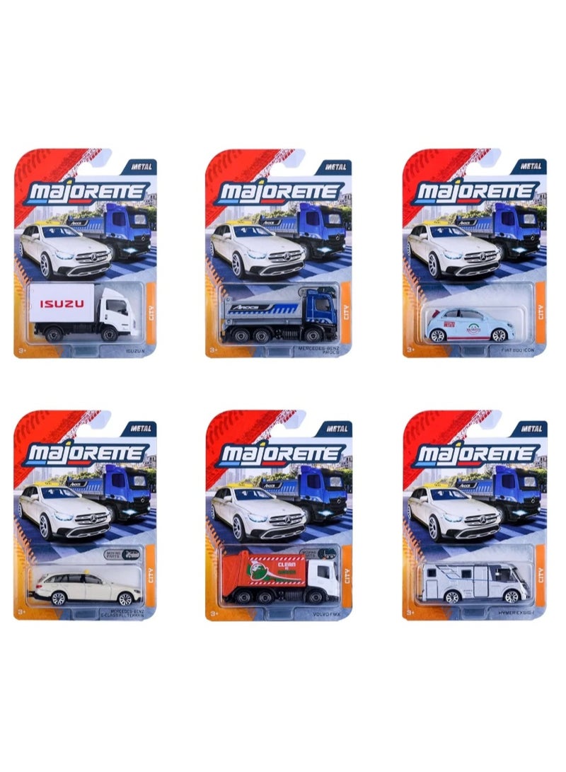 Majorette Auto City Premium Metal Toy Car with Freewheel, Suspension & Opening Parts, Assorted Styles - Image 2