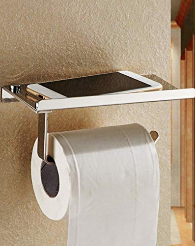ZAP Stainless Steel Toilet Paper Holder with Mobile Stand - Image 2