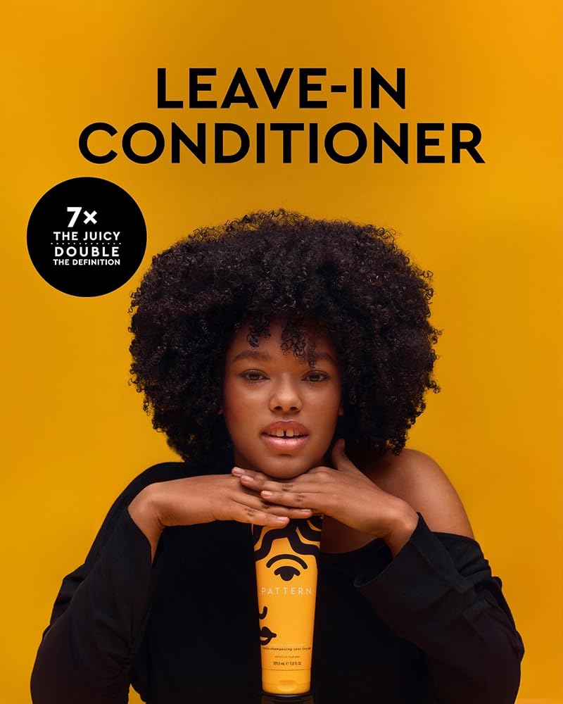 PATTERN Beauty by Tracee Ellis Ross Leave-In Conditioner 9.8 fl oz - Rich Moisture for Curly, Coily and Tight-Textured Hair, 3a to 4c, 9.8 fl oz - Image 2