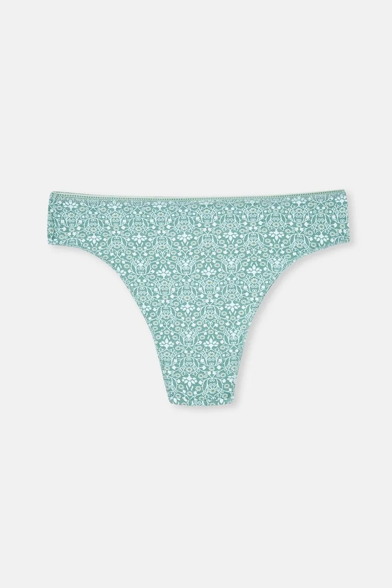 dagi Multicolor Women's 3-Patterned Brazilian Panties
