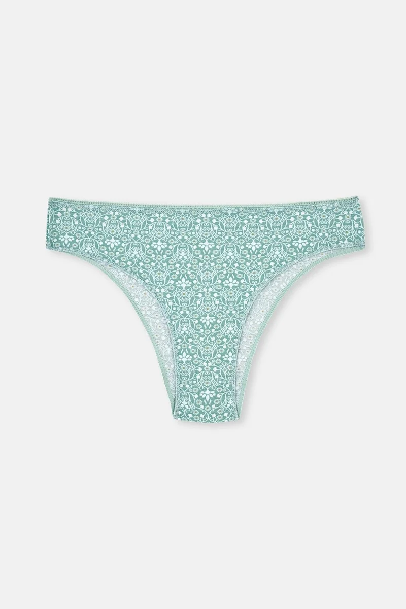dagi Multicolor Women's 3-Patterned Brazilian Panties