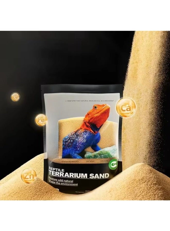 YEE – Reptile Calcium Sand - 2.5kg (Desert Yellow / Warm White / Sunshine Orange) - Image 3