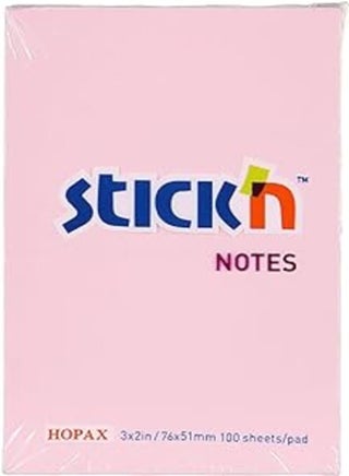 Hopax-stick'n 21145 sticky note 76x51 mm - pink, 100 sheets - pzsku/Z5B60B9B04D025FB4A235Z/45/_/1720390301/3b988cbc-4582-4913-9488-43ead9f064c0