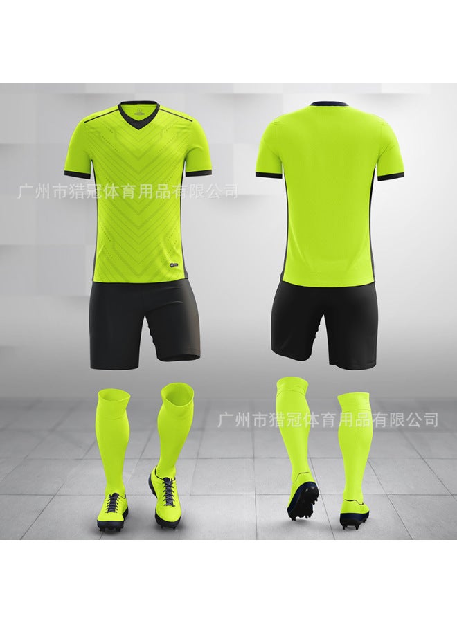 M8610/fluorescent Green Football Jersey - Image 1