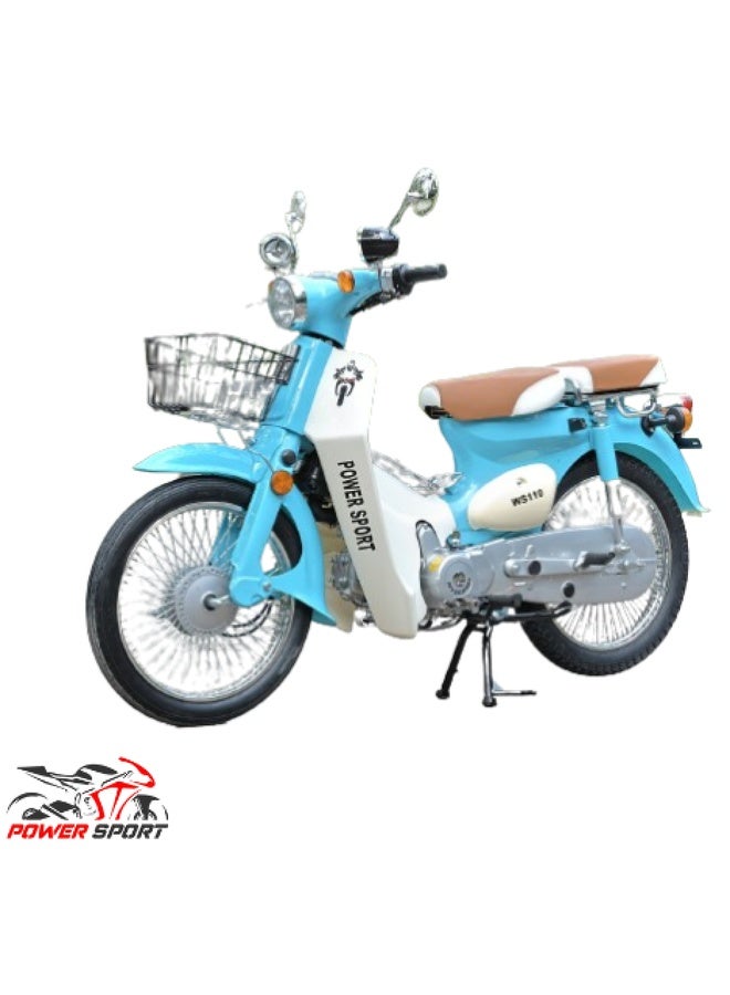 Power Sport Classic Motorcycle Similar to Honda 110 - WS110 - Image 1