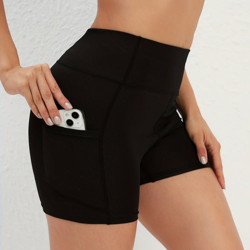 Women's High Waist Gym Shorts Butt Lifting Sculpting Running Shorts - Image 3